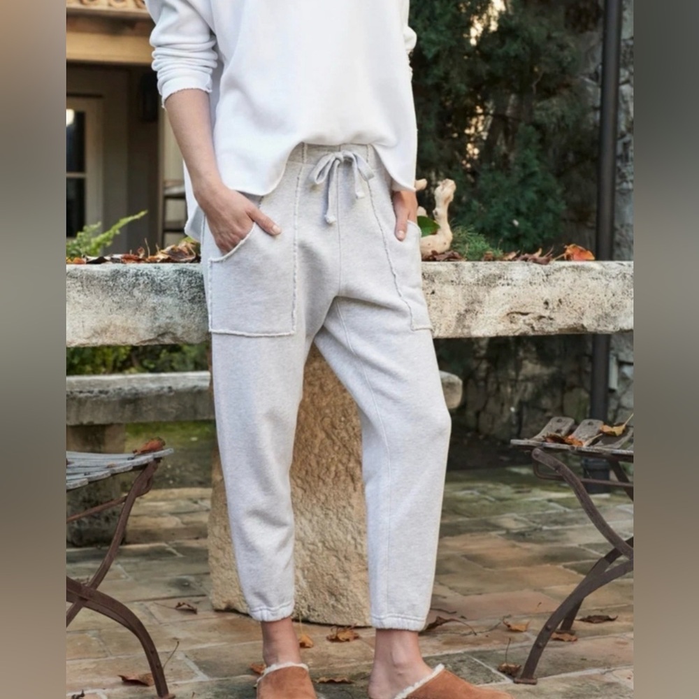 Frank & Eileen Eamon Jogger Sweatpant Size S * Gray Melange*